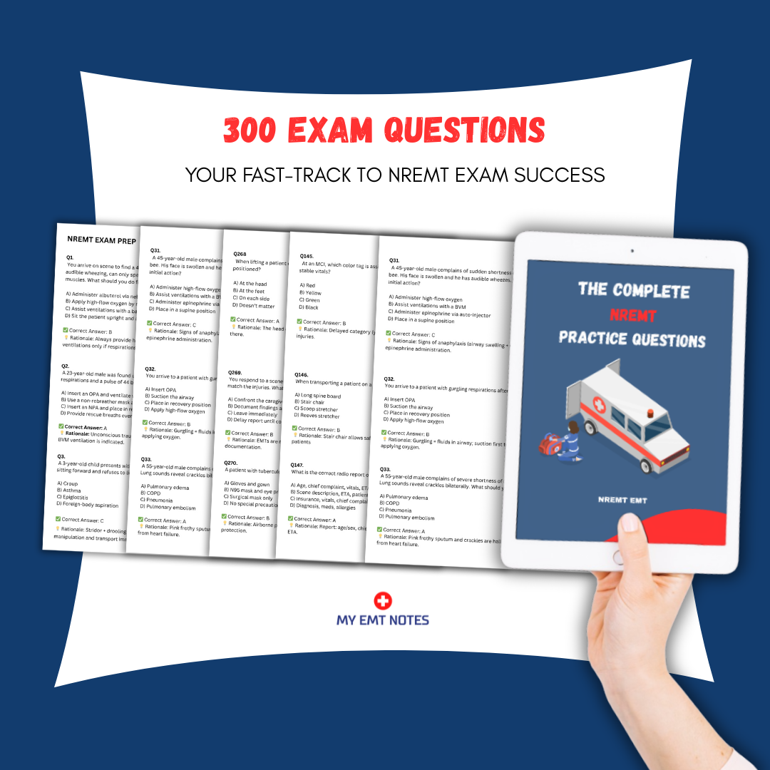 The Ultimate NREMT Question Pack